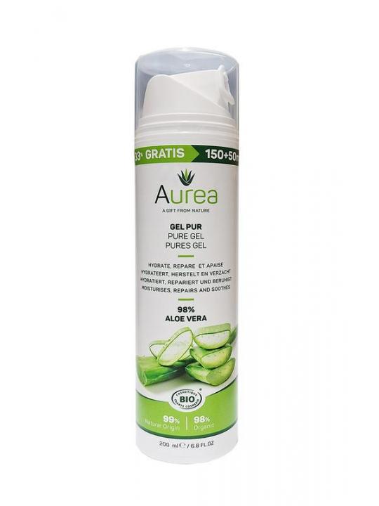 Aurea aloe vera huidgel 150+50 bio