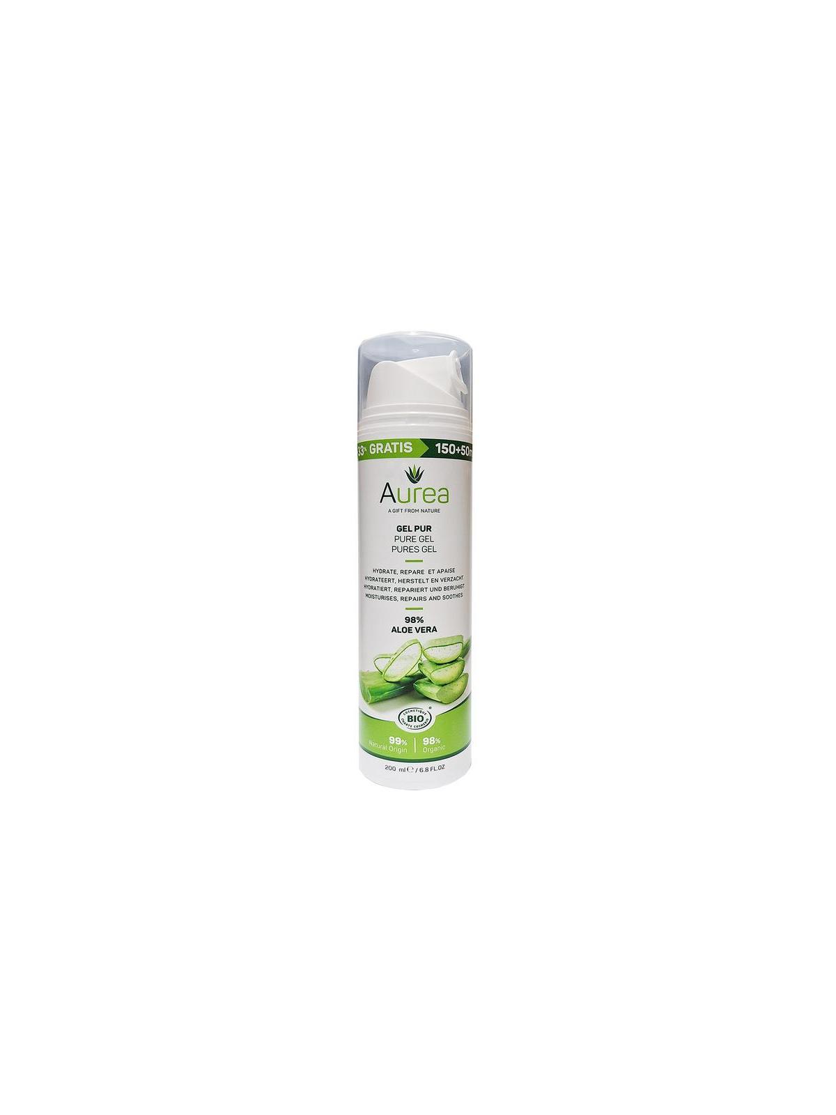 Aurea aloe vera huidgel 150+50 bio