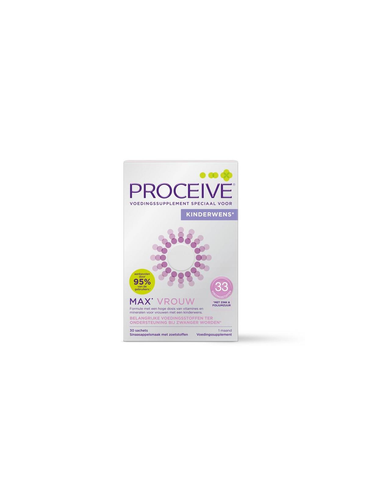 Proceive Kinderwens max vrouw sachets