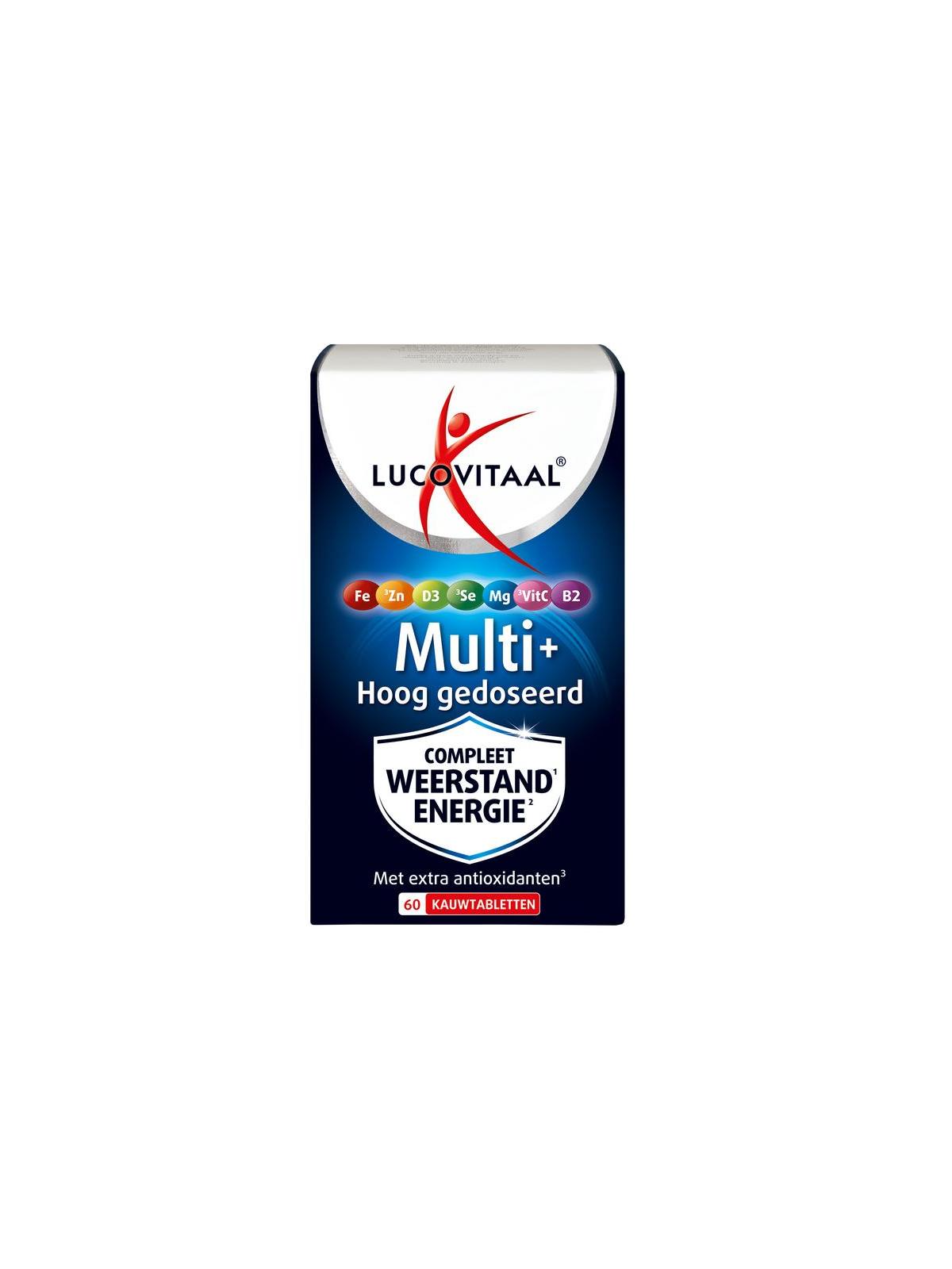 Lucovitaal Multi+ weerstand hoog gedoseerd