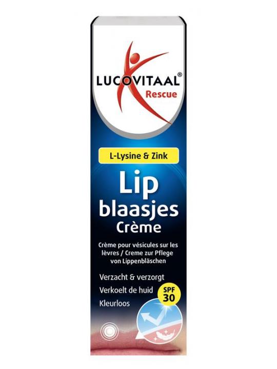 Lucovitaal lipblaasjes rescue creme