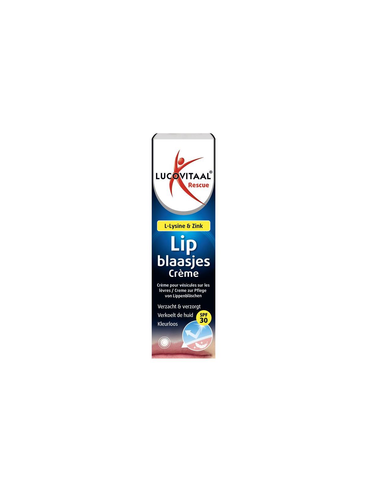 Lucovitaal lipblaasjes rescue creme