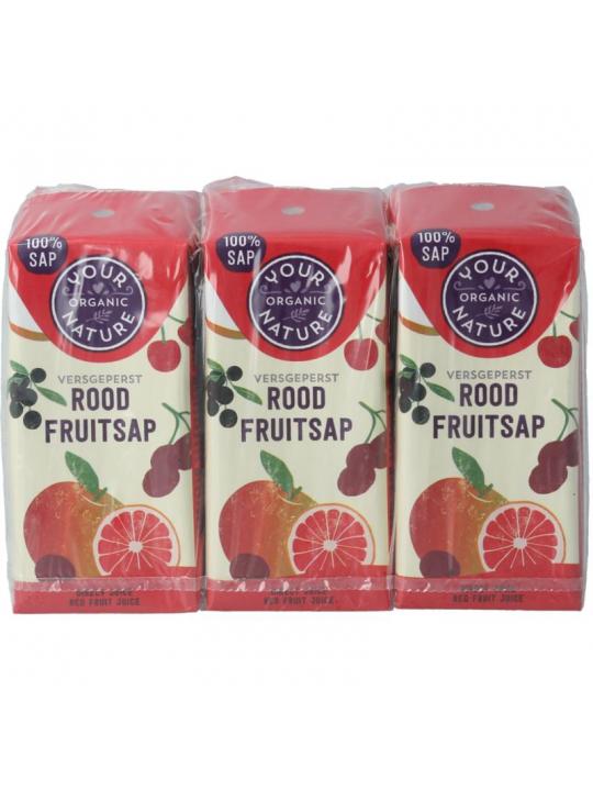 Your Organic Nat yon rood fruitsap bio