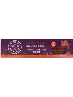 Your Organic Nat yon spaghetti rode linzen bio