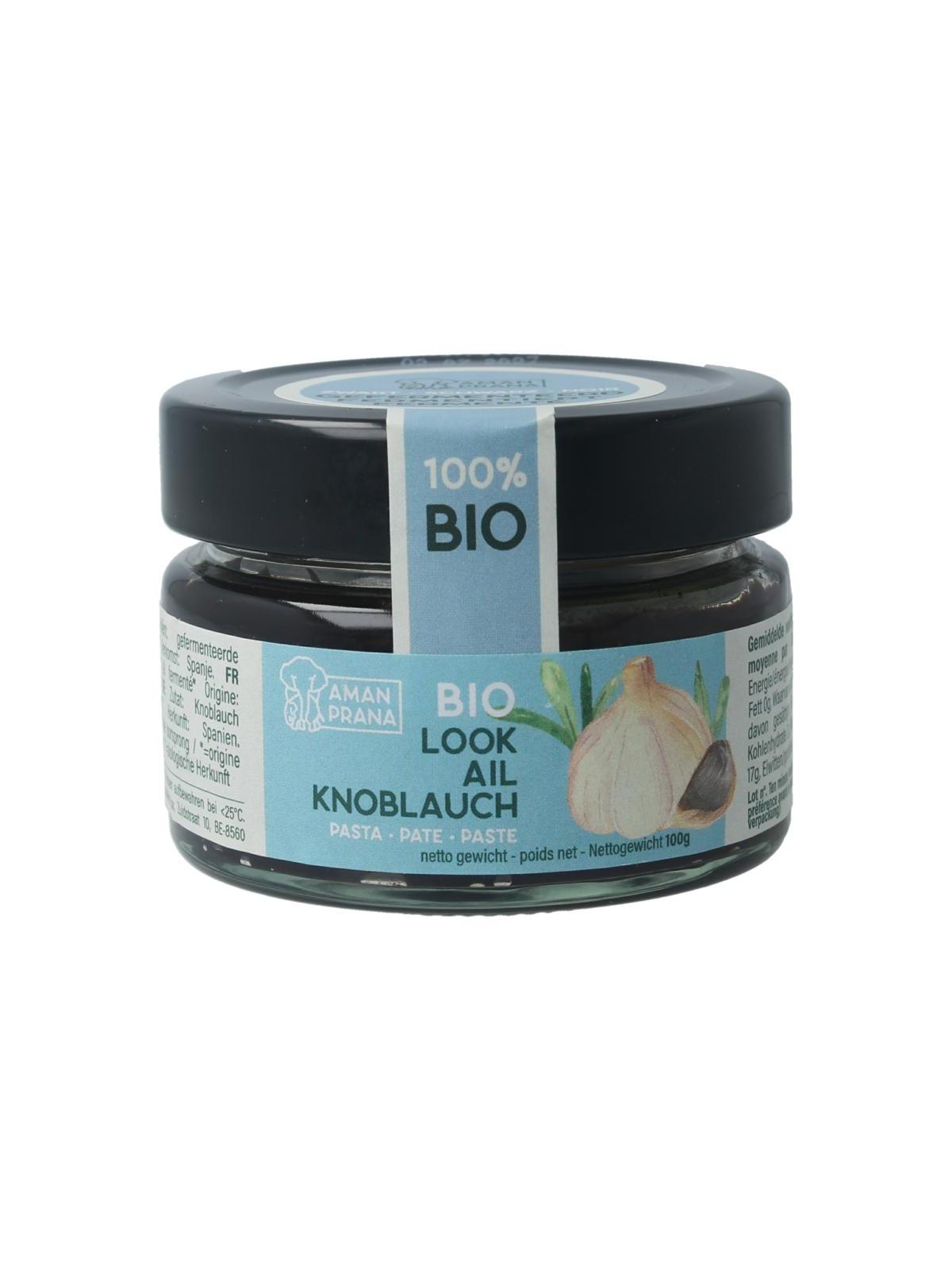 Amanprana Zwarte knoflookpoeder pasta