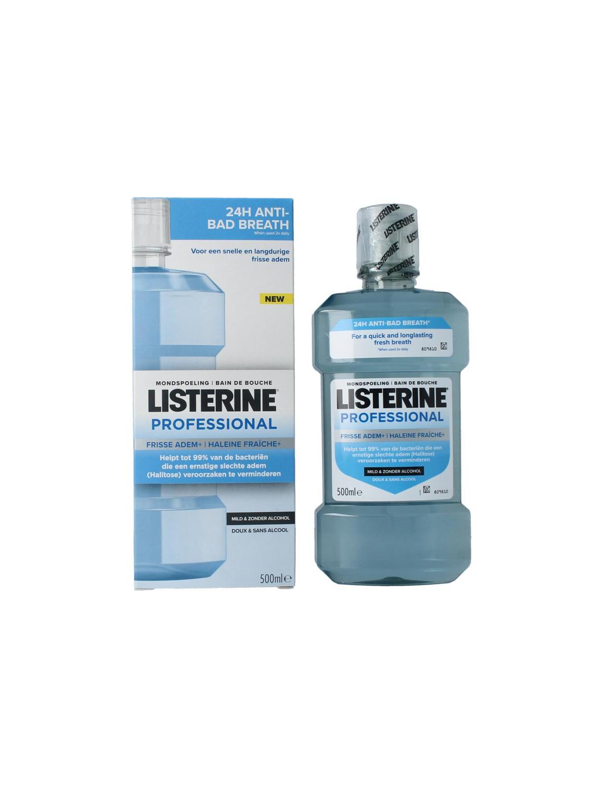 Listerine Listerine mondw proff fr breat