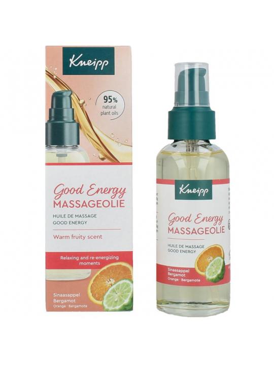 Kneipp massageolie good energy