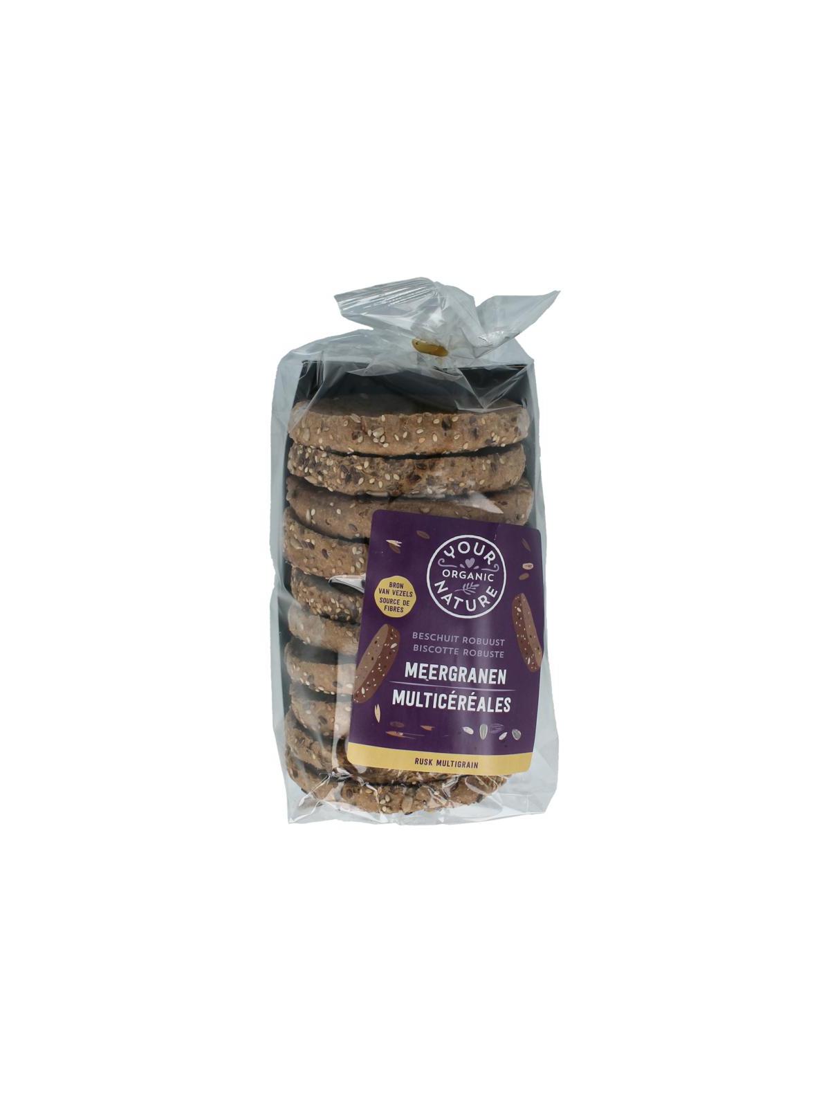 Your Organic Nat yon beschuit meergranen bio