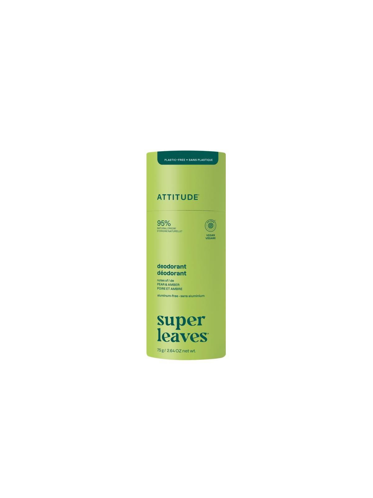 Attitude super leaves deo pear & amber
