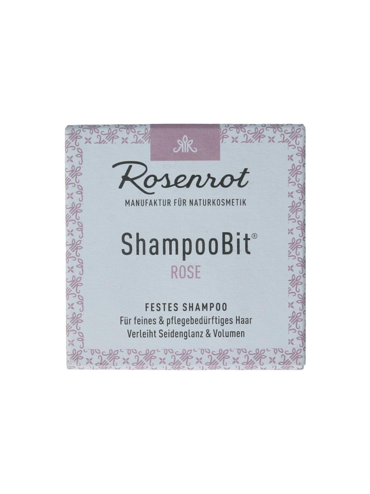 Rosenrot Rosenrot solid shampoo rose