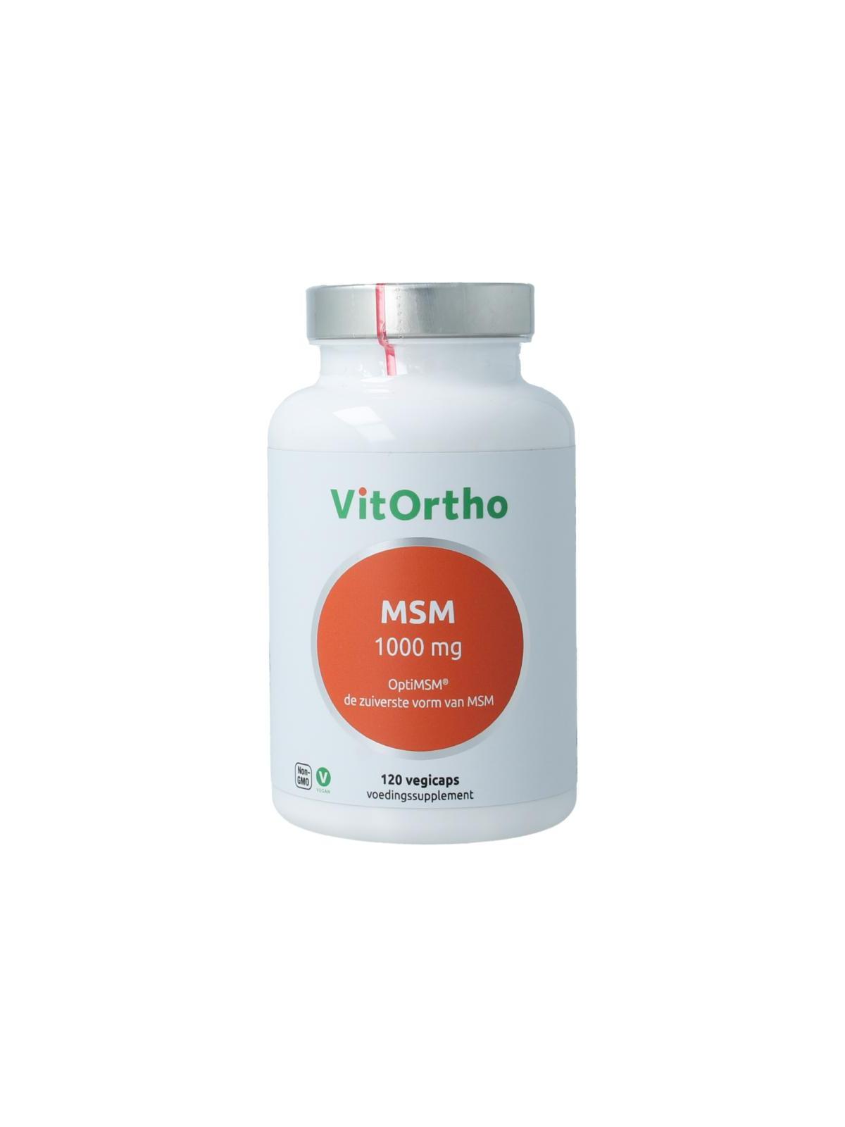 Vitortho msm 1000mg optimsm