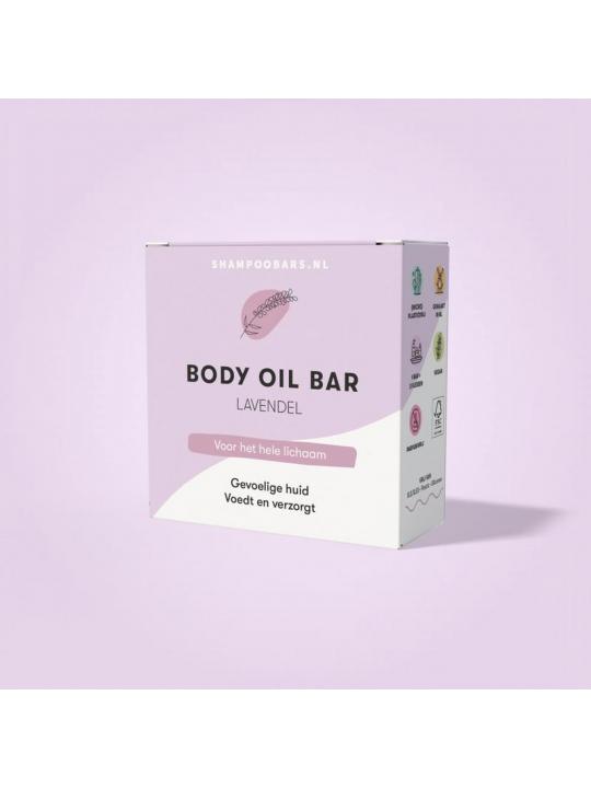 Shampoobars Body oil bar lavendel