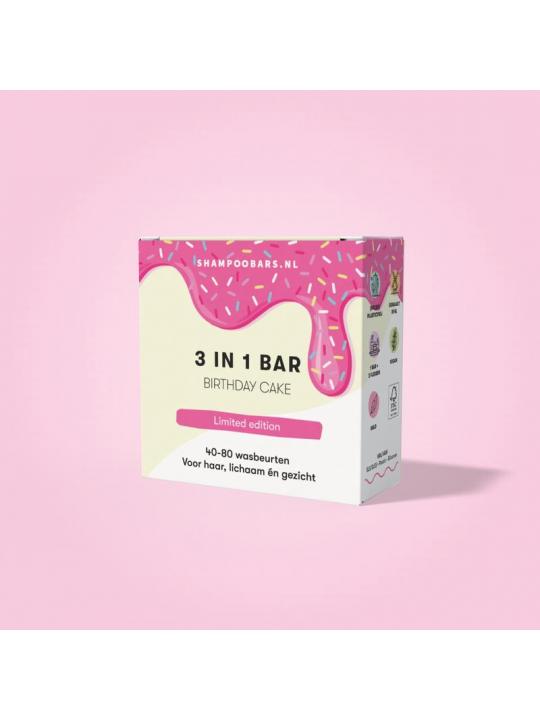 Shampoobars 3 in 1 bar birthday cake