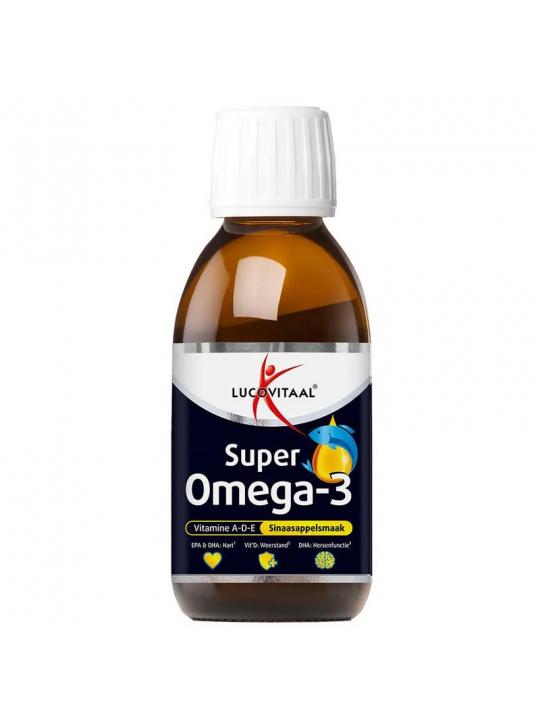 Lucovitaal omega 3 vloeibaar sinaasappel