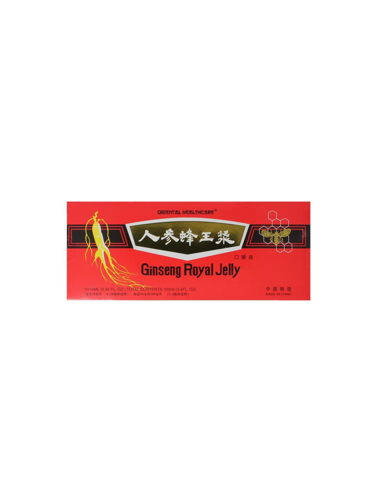 Oriental Health Ginseng royal jelly 10xml