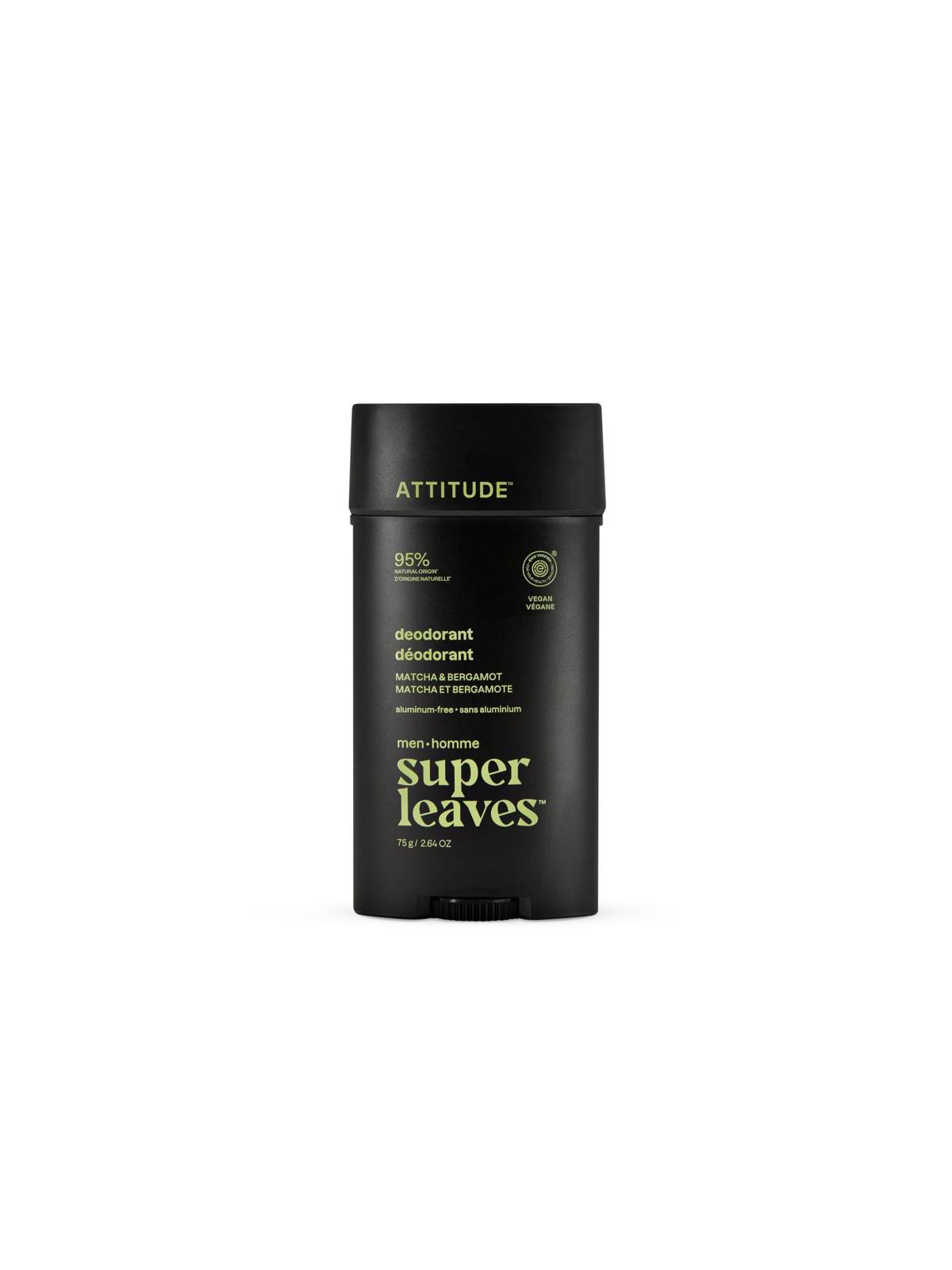 Attitude men deodorant matcha&bergamot
