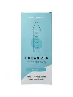 Shampoobars bar organizer voor 3 bars