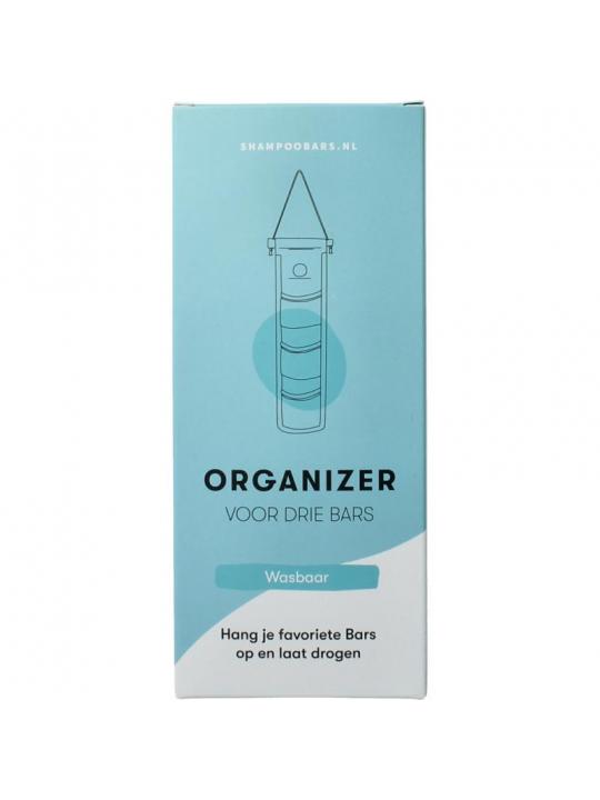 Shampoobars bar organizer voor 3 bars