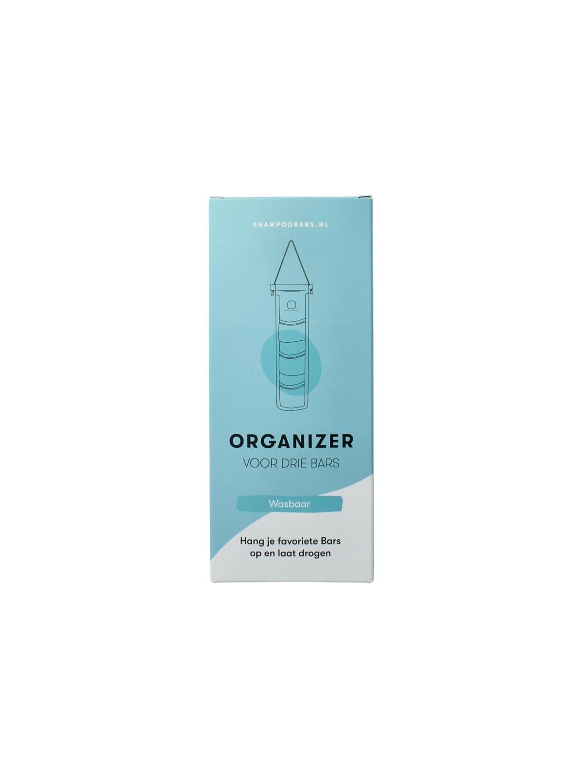Shampoobars bar organizer voor 3 bars