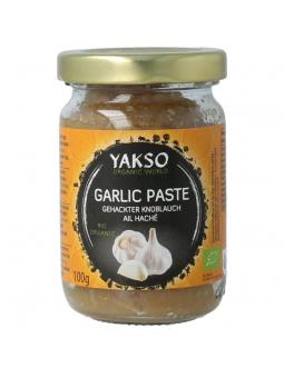 Yakso gehakte knoflook bio