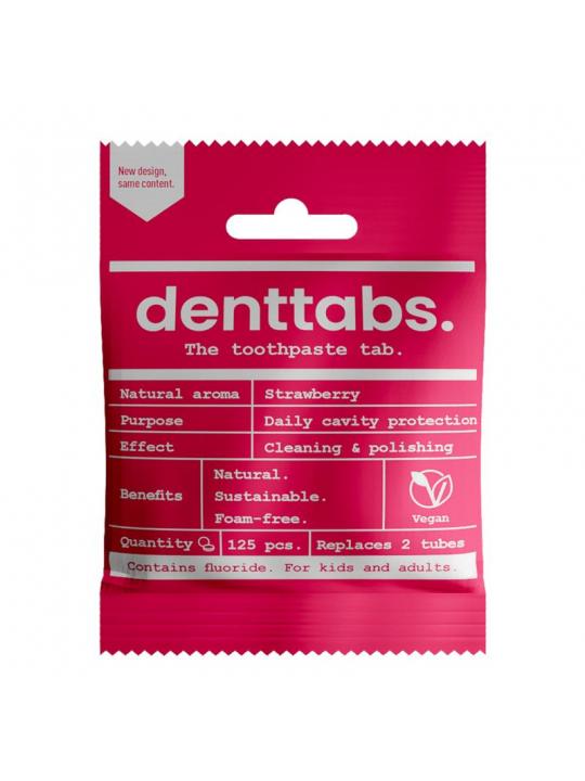 Denttabs tandpsta tb aardb met fl veg