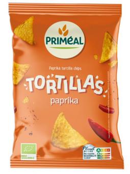 Primeal paprika tortillas bio
