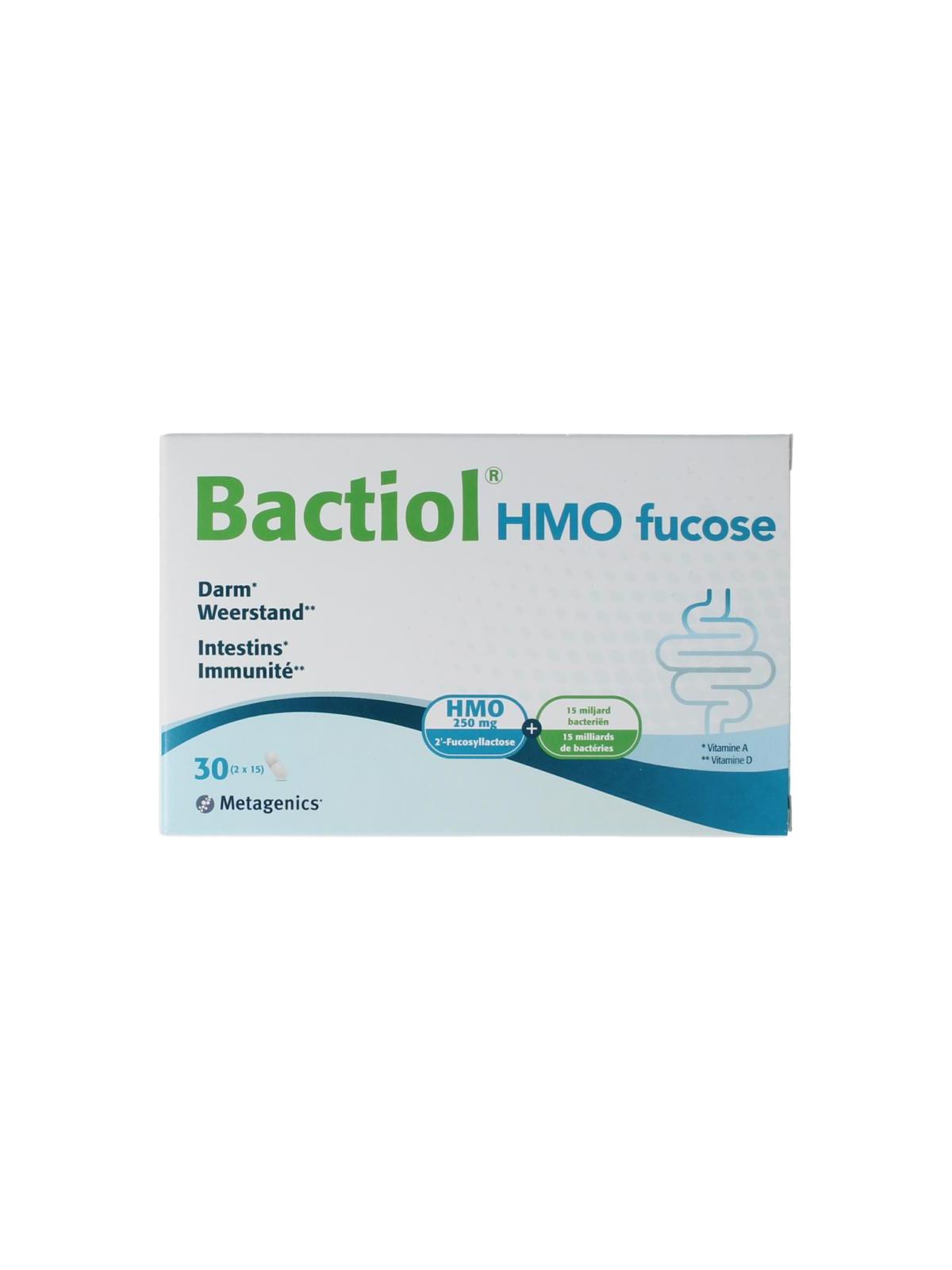 Metagenics bactiol hmo fructose 2x15ca
