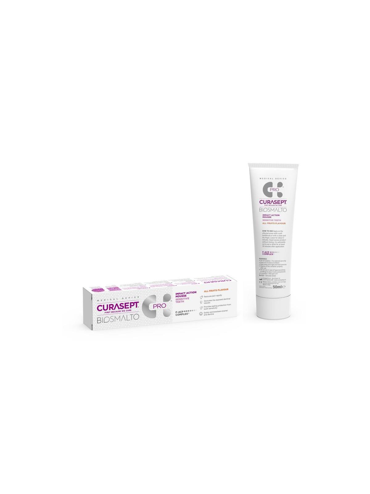 Curasept biosmalto mousse sensitive