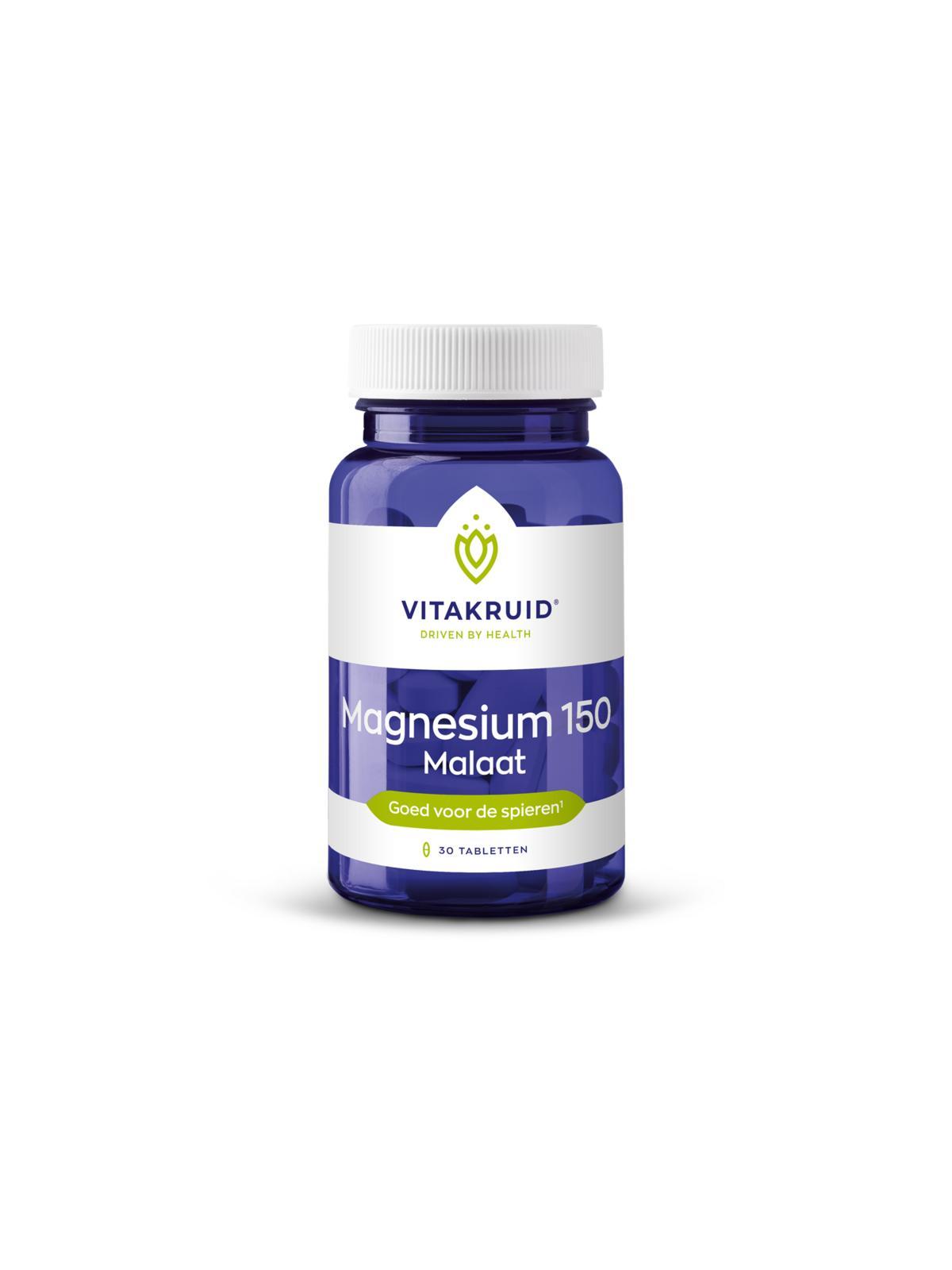 Vitakruid magnesium 150 tauraat vit b6