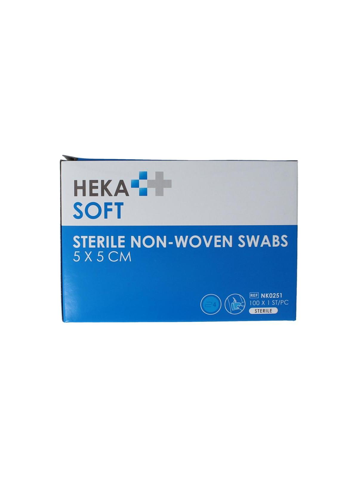 Heka hekasoft nw kompres 5x5 sterie
