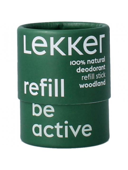 Lekker Company deodorant refill be active