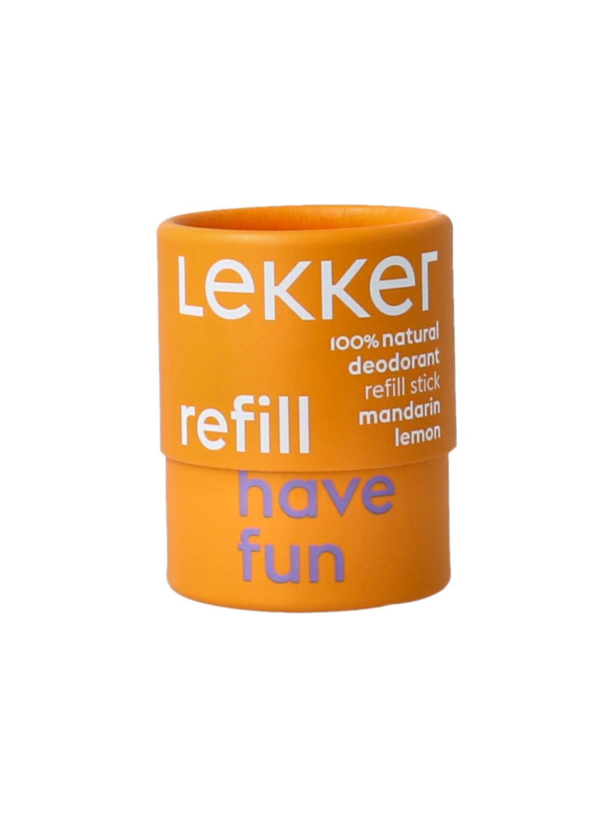 Lekker Company deodorant refill hae fun