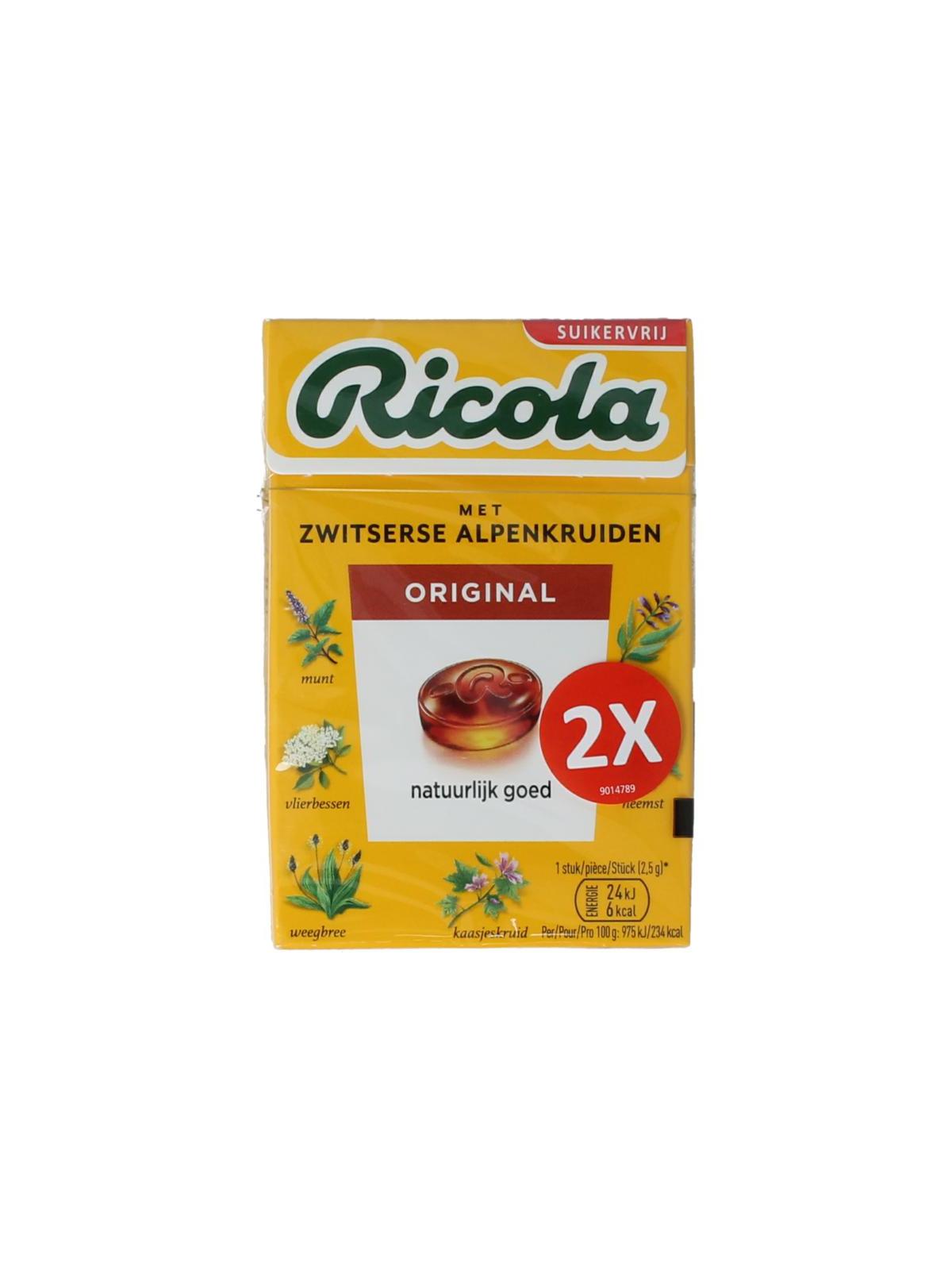 Ricola Ricola original sv duo pack #