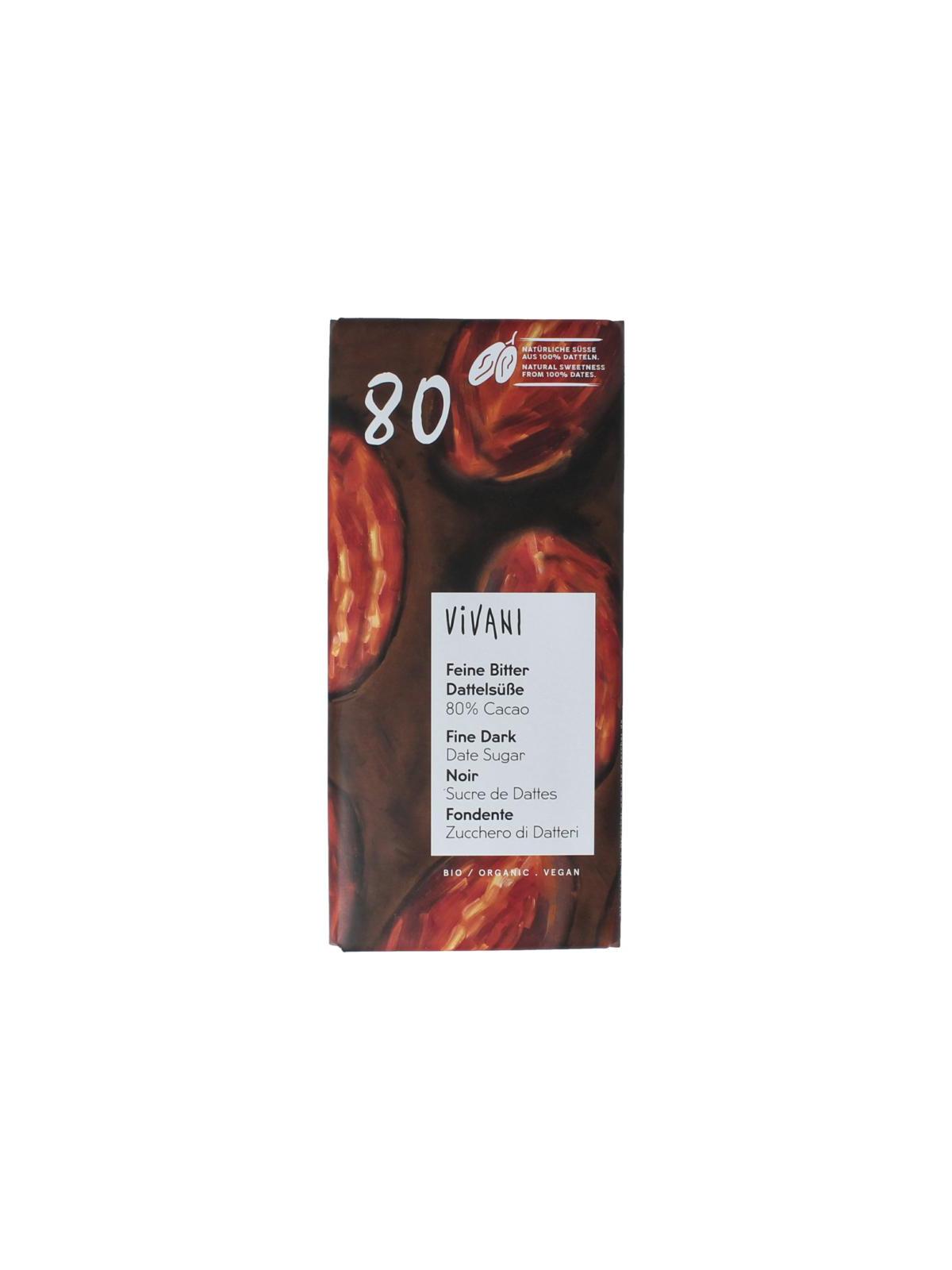 Vivani date sugar 80% bio