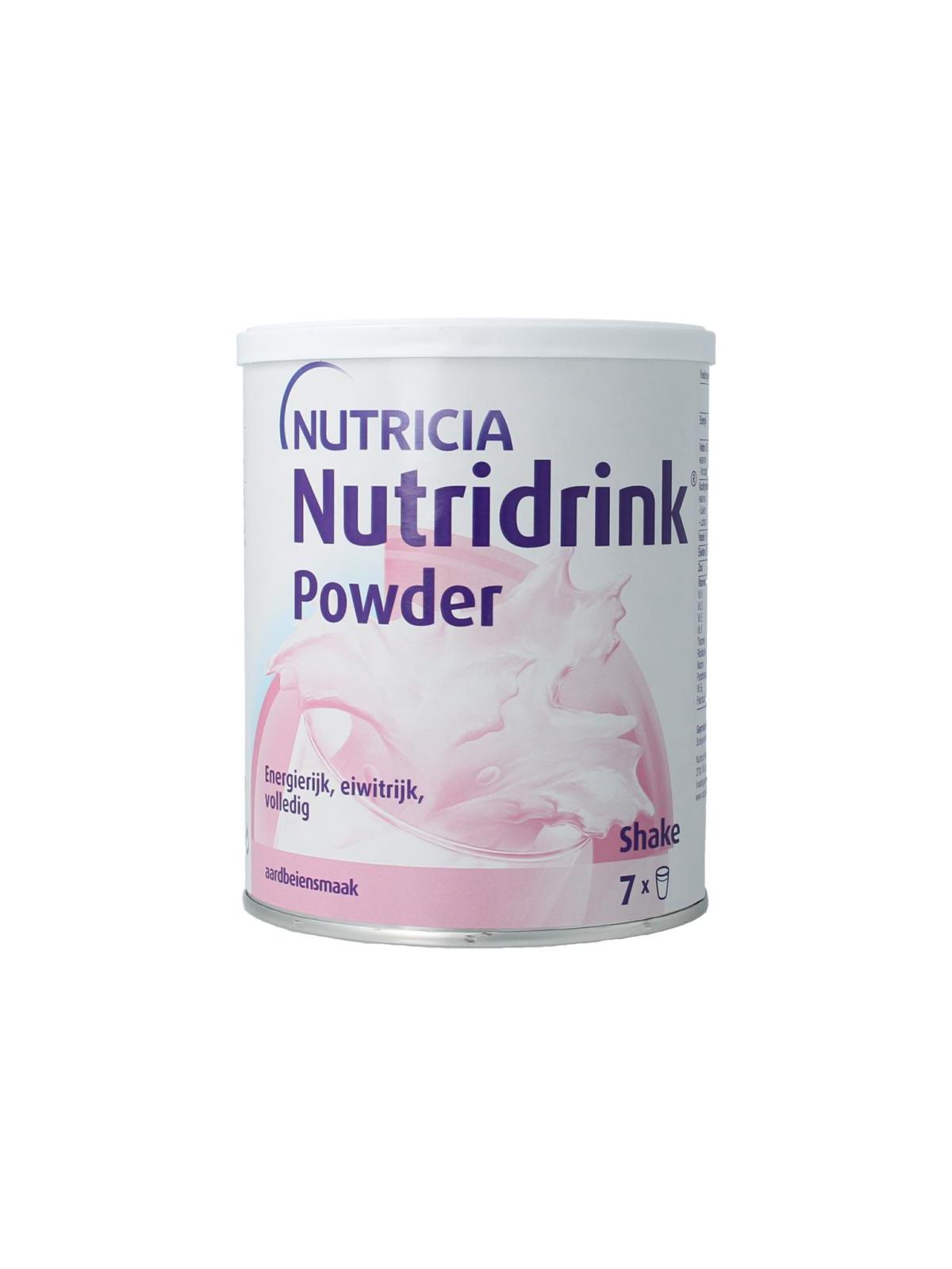 Nutridrink Nutridrink aardbei poeder
