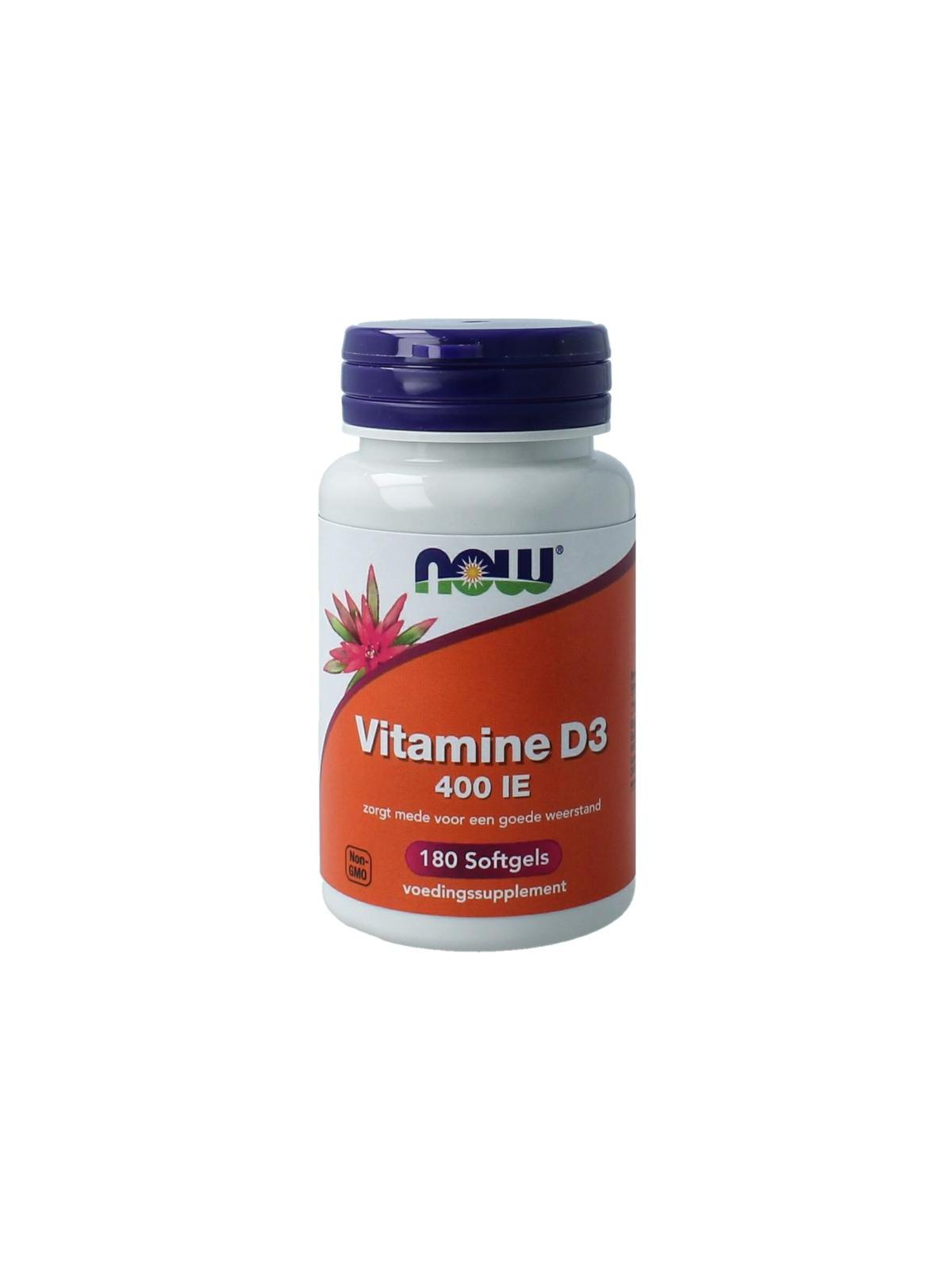 NOW vit d3 400ie