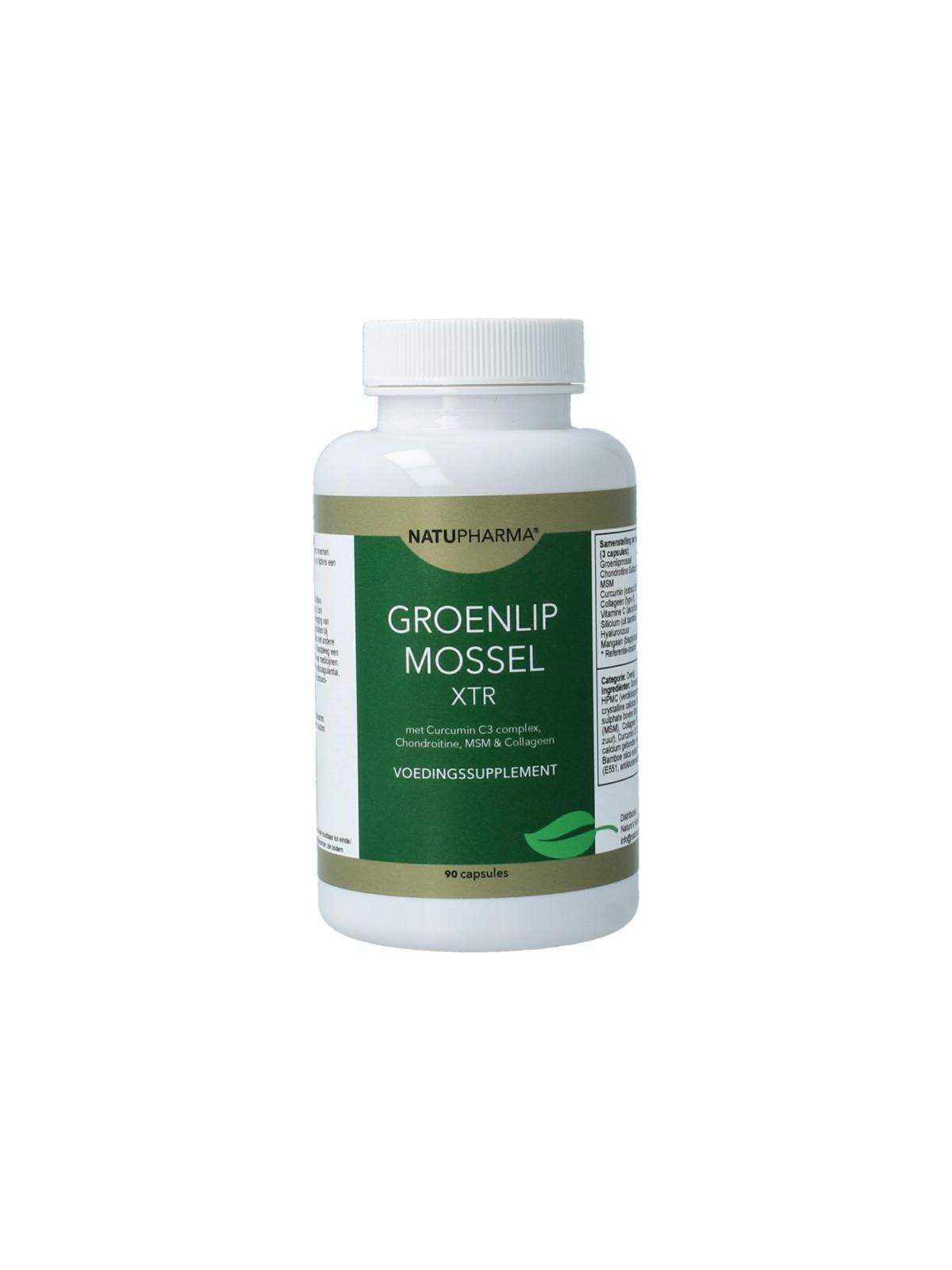 Natupharma groenlipmossel xtr