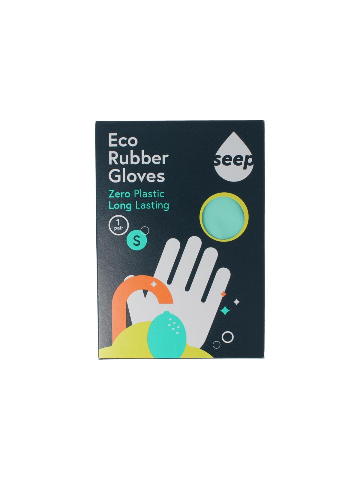 Handschoen rubber eco maat S