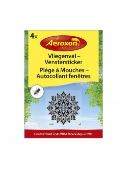 Vliegenval venstersticker