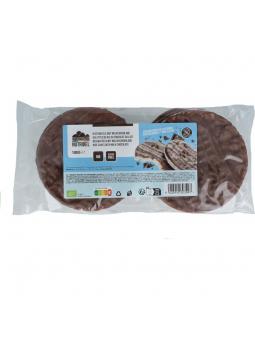 Rijstwafels melkchocolade bio