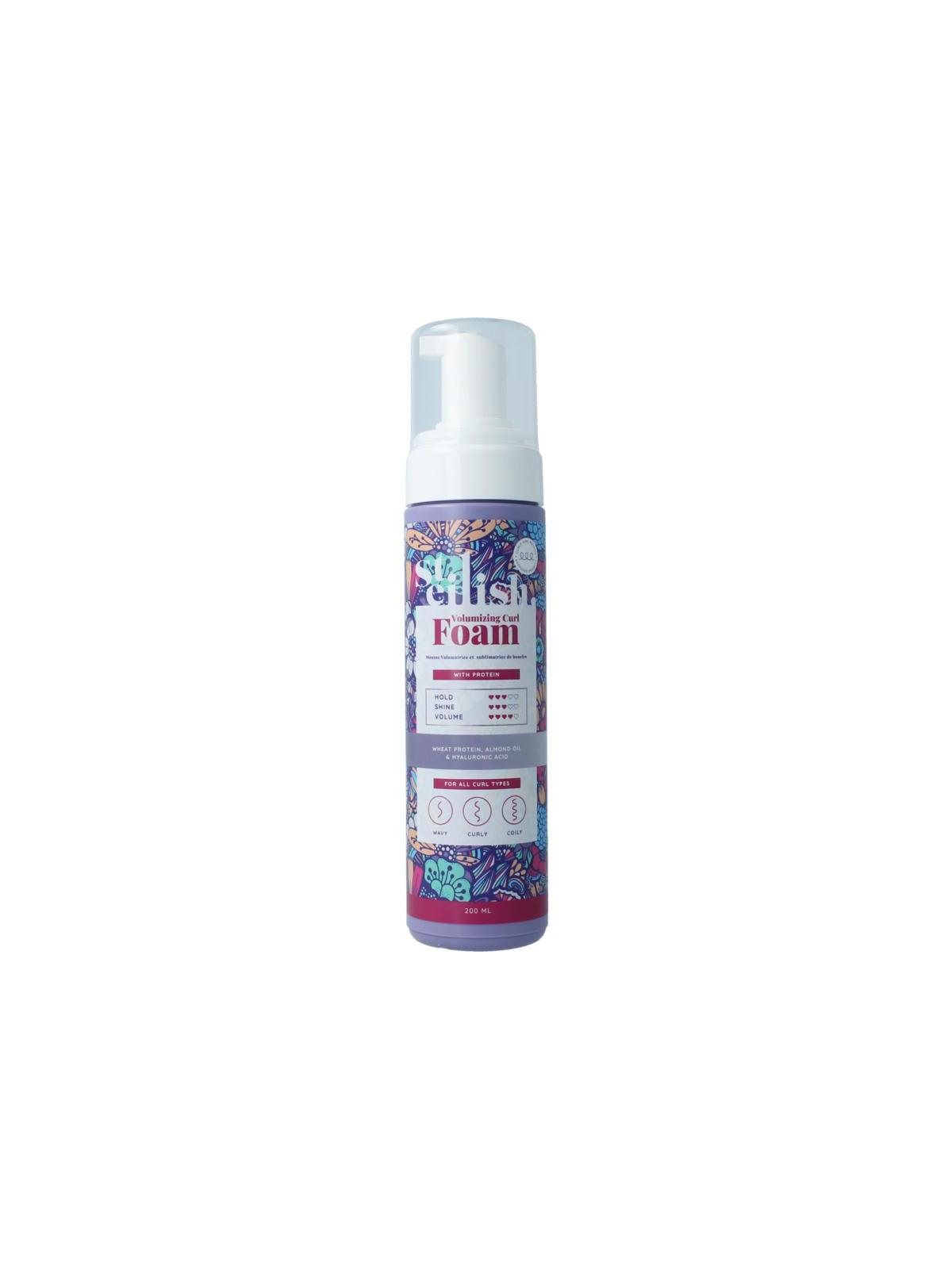 Curl foam volumizing