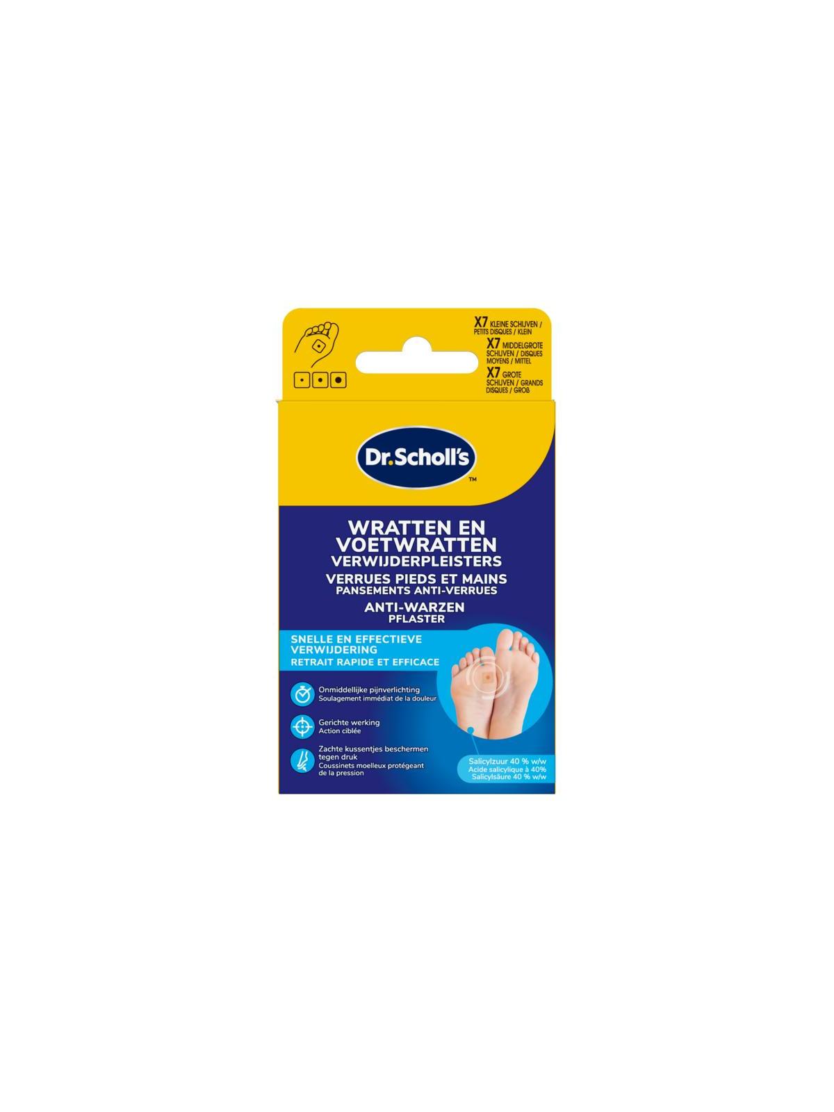 Scholl Scholl voet wratten verwjdrple