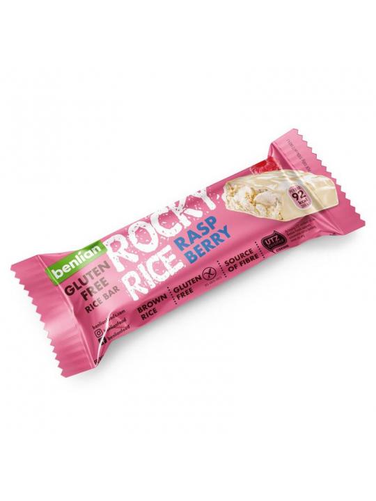Benlian Rocky rice raspberry bar glutenvrij