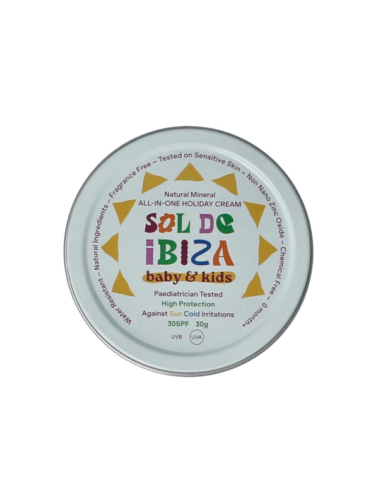 Sol de Ibiza besch crem baby&kids spf30 bio