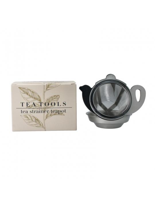 Tea Tools permanentfilter rvs theepot