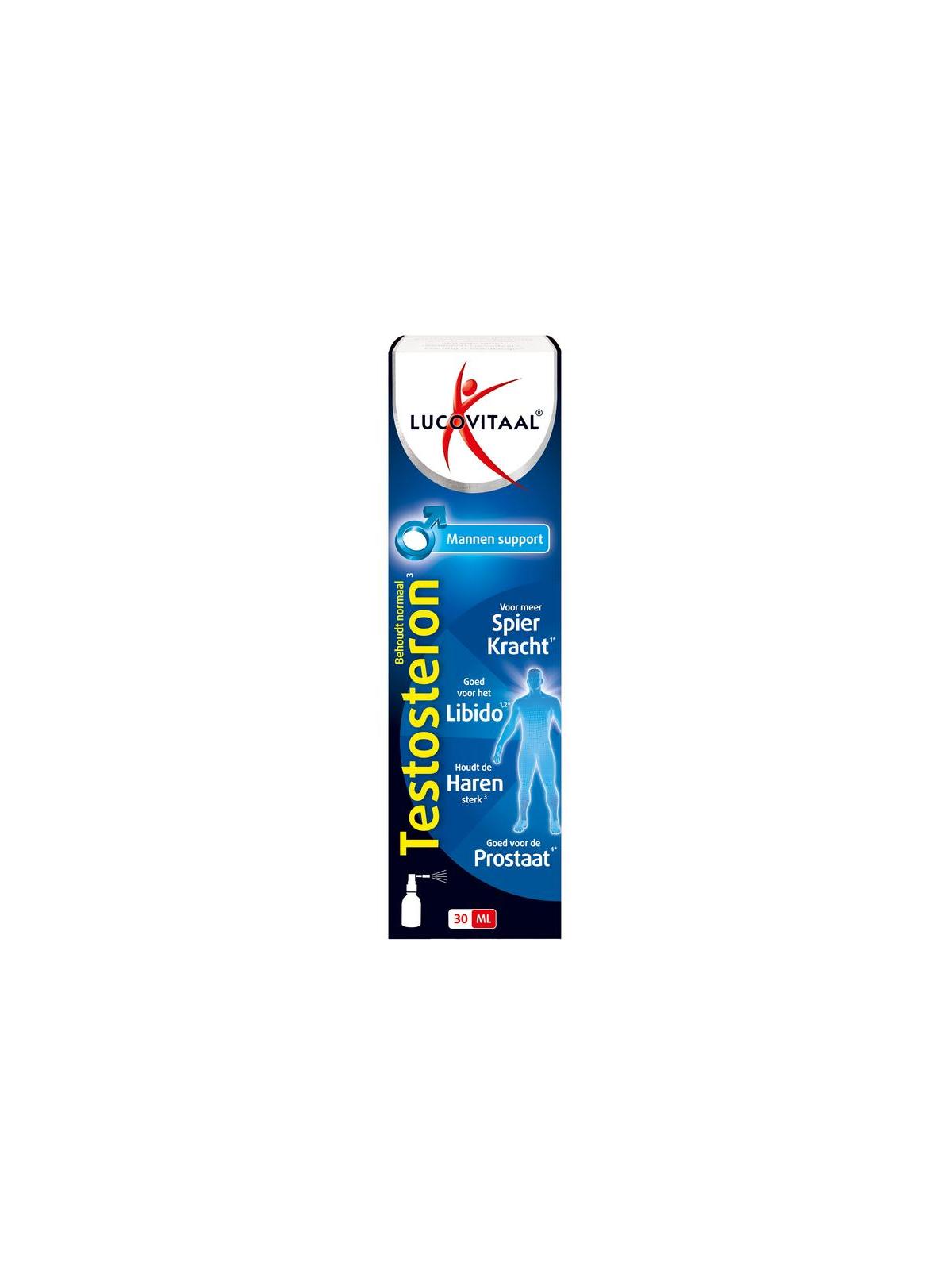 Lucovitaal testosteron man support spray