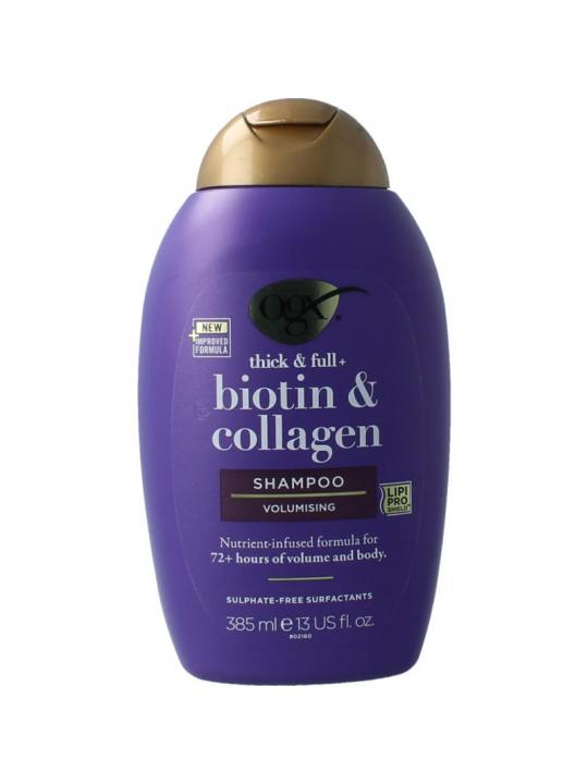 OGX shampoo biotin & collageen