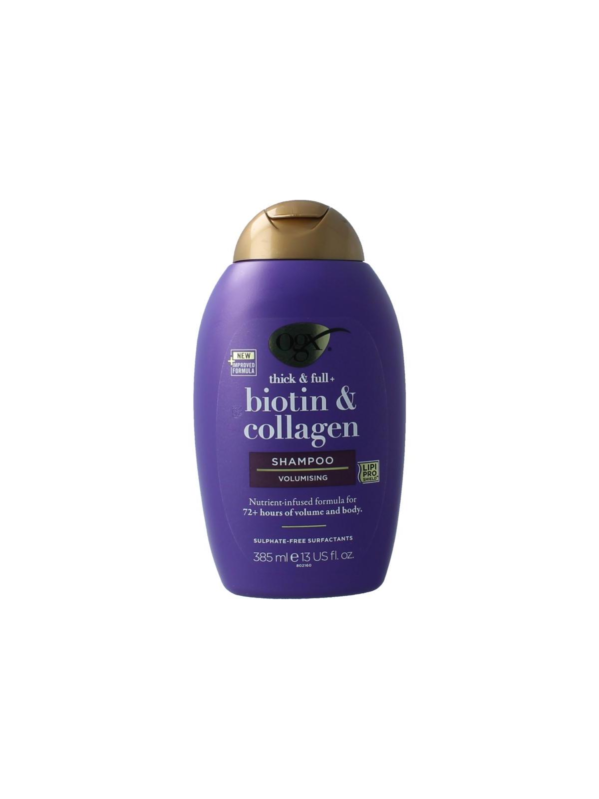 OGX shampoo biotin & collageen