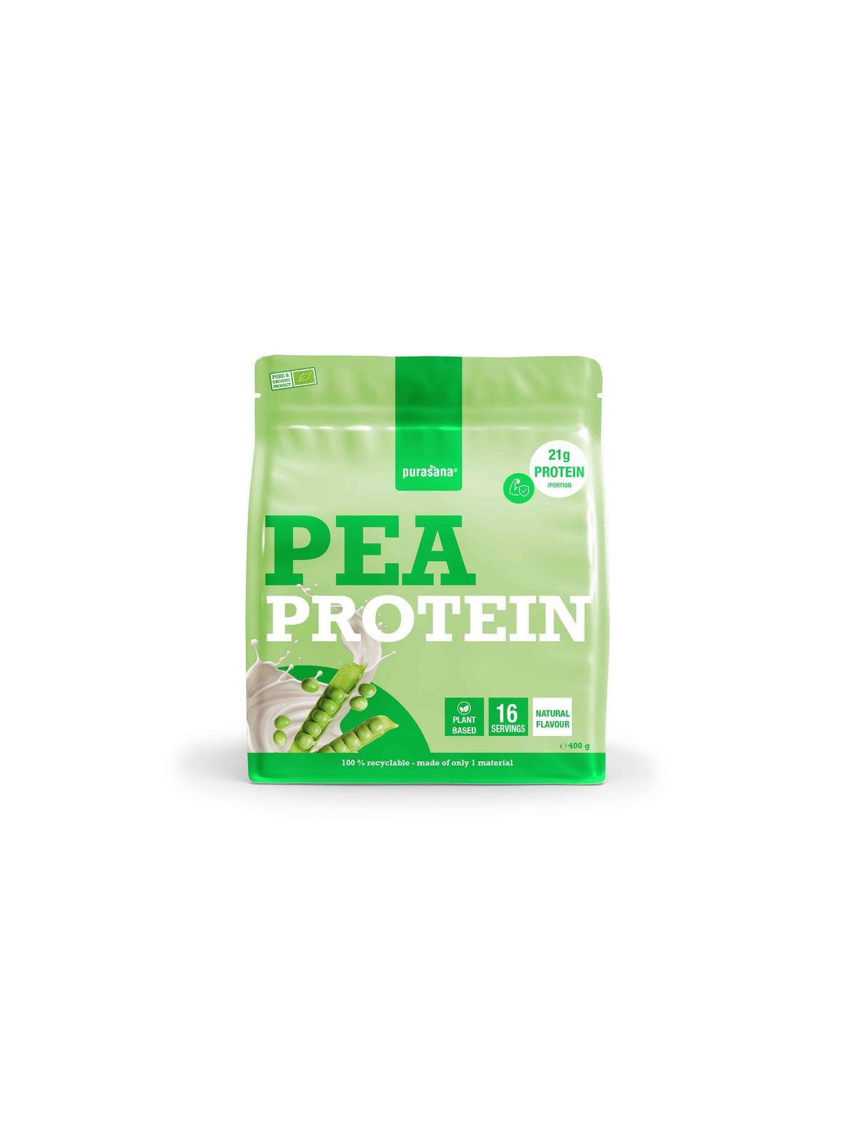 Purasana plant protein erwt natuur bio