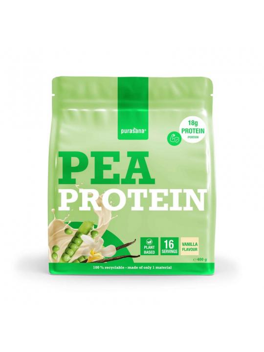 Purasana plant protein erwt vanille